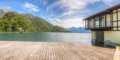 Winterhochzeit - Preisniveau: €€ - Berchtesgaden - Bootshaus mit Badesteg - Parkhotel Billroth