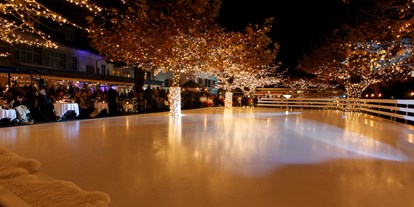 Winterhochzeit - barrierefreie Location - Hohentengen am Hochrhein - Romantische Eisbahn für eine Winterhochzeit (Nov bis Jan) - Romantik  Seehotel Sonne 