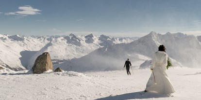 Winterhochzeit - Art der Location: ausgefallene Location - Ötztal - Heiraten im ice Q auf 3.048 m Seehöhe am Gipfel des Gaislachkogls - ice Q