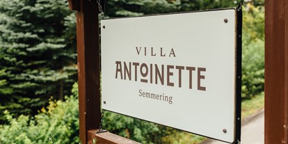 Winterhochzeit - Preisniveau: €€€ - Ofenbach (Lanzenkirchen) - Villa Antoinette