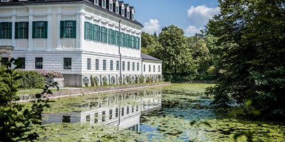 Winterhochzeit - Garten - Lielach - Heiraten im Schloss Laudon in Wien.
Foto © weddingreport.at - Schloss Laudon