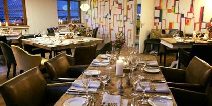 Winterhochzeit - Perfekte Jahreszeit: Winter-Hochzeit - Antdorf - Eventraum KARO im 4Eck Garmisch-Partenkirchen - 4ECK Restaurant & Bar 