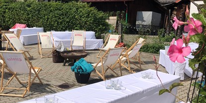 Winterhochzeit - Perfekte Jahreszeit: Frühlings-Hochzeit - Innsbruck - Gemütlicher Nachmittag im 4Eck Garten - 4ECK Restaurant & Bar 