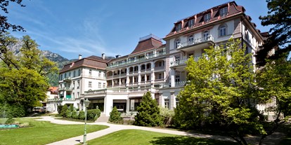 Winterhochzeit - nächstes Hotel - Berchtesgaden - Außenansicht Wyndham Grand Bad Reichenhall Axelmannstein - Wyndham Grand Bad Reichenhall Axelmannstein