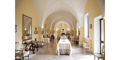 Winterhochzeit - Preisniveau: €€€€ - Italien - Großer Saal, andere Bestuhlung ist möglich. - Retreat Palazzo