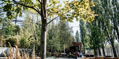 Winterhochzeit - Hennigsdorf - Der Garten des BrewDog bietet ein herrliches Plätzchen für ein kühles Blondes im Freien. - BrewDog