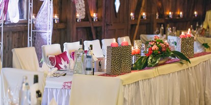 Winterhochzeit - Geeignet für: Hochzeit - Innsbruck - Heiraten in der Triendlsäge in Seefeld. - Waldgasthaus Triendlsäge