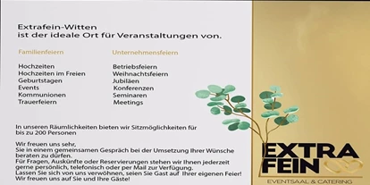 Winterhochzeit - Geeignet für: Produktpräsentation - Hagen (Hagen, Stadt) - Extrafein-Witten 