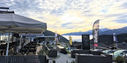Winterhochzeit - nächstes Hotel - Tiroler Unterland - SUSI Alm | direkt beim Hotel | Restaurant mit Cabrio-Dach & Terrasse - Das Alpenwelt Resort****SUPERIOR