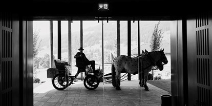 Winterhochzeit - Tirol - Mit der Pferdekutsche bis vor die Haustüre. - Jungbrunn - Der Gutzeitort