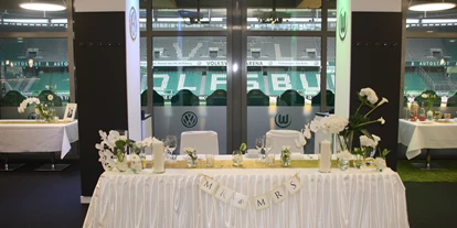 Winterhochzeit - Niedersachsen - Hochzeit im Ehrengastbereich(Logenebene)! - Volkswagen Arena