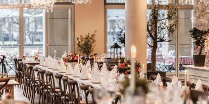 Winterhochzeit - Perfekte Jahreszeit: Winter-Hochzeit - Börnicke (Landkreis Barnim) - Dinnerbestuhlung im Restaurant - A Tavola