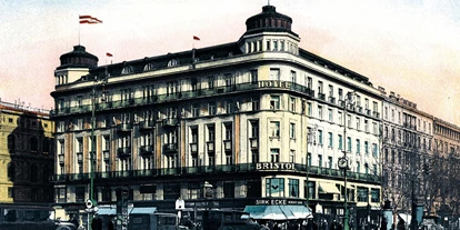 Winterhochzeit - nächstes Hotel - Wolfpassing an der Hochleithen - Hier erleben Sie Geschichte - das Hotel Bristol wurde im Jahre 1892 eröffnet! - Hotel Bristol Vienna