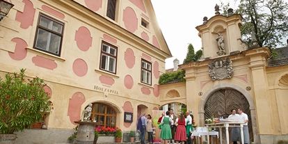 Winterhochzeit - Preisniveau: € - Gumping (Maissau) - Das Weingut Holzapfel Prandtauerhof in der Wachau lädt zu einer Hochzeit ein. - Weingut Holzapfel Prandtauerhof