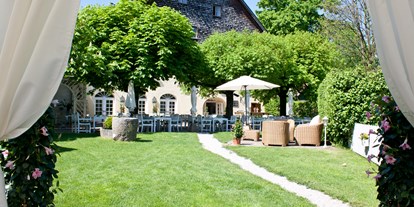 Winterhochzeit - Geeignet für: Eventlocation - Rußbach - Gastgarten für freie Trauungen - ****Hotel Schlosswirt zu Anif