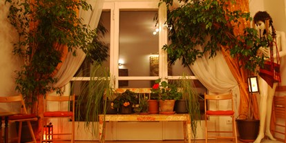 Winterhochzeit - Art der Location: privates Anwesen - Höbersdorf - Garden-Lounge Wintergarten - Metamorphosys Place of Bliss - Seminarhaus / Eventlocation / Partyraum