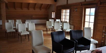 Winterhochzeit - Geeignet für: Seminare und Meetings - Hard - HUBERTUS Mountain Refugio Allgäu