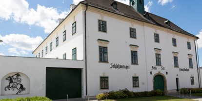 Winterhochzeit - Art der Location: privates Anwesen - Schloss Raggendorf außen - Schloss Raggendorf