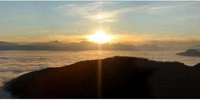 Winterhochzeit - Bewirtung: eigene Bewirtung - Mittelkärnten - Sonnenuntergangstimmung am Magdalensberg - Gipfelhaus Magdalensberg