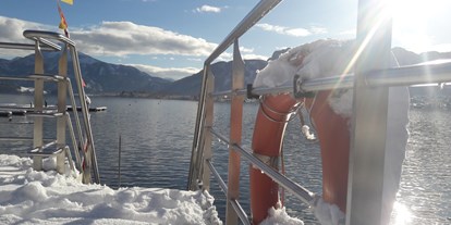 Winterhochzeit - Umgebung: in den Bergen - Göming - Im Winter - Mondsee Schifffahrt Hemetsberger