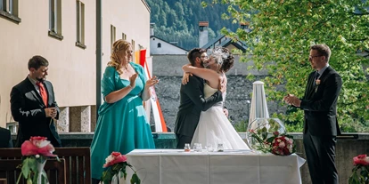 Winterhochzeit - Art der Location: Restaurant - Hinterriß (Vomp) - Eheschließung beim 4-Sterne Parkhotel Hall, Tirol.
Foto © blitzkneisser.com - Parkhotel Hall