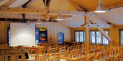 Winterhochzeit - barrierefreie Location - Schweiz - Der Dachsaal - Trinkhalle am Kleinen Rugen