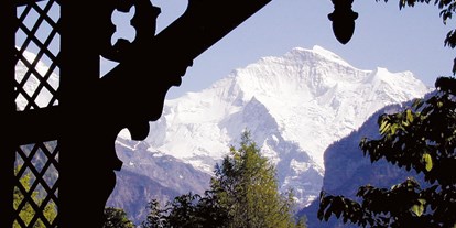 Winterhochzeit - Art der Location: Eventlocation - Schweiz - Das unbeschreibliche Panorama auf die Jungfrau - Trinkhalle am Kleinen Rugen