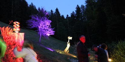 Winterhochzeit - Art der Location: privates Anwesen - Langenthal (Langenthal) - Illumination. - Hochzeit Event Seminar Lokal Bern Emmental