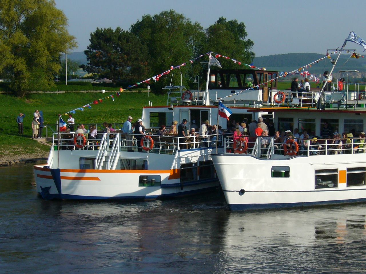 Hochzeitslocation - Fahrgastschiff Flotte Weser
