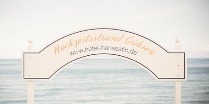 Winterhochzeit - nächstes Hotel - Rügen - Hochzeitsstrand Göhren - Hotel Hanseatic Rügen & Villen