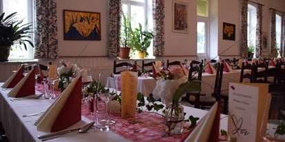 Winterhochzeit - Art der Location: Bauernhof/Landhaus - Damberg (Kasten bei Böheimkirchen) - eine tolle Dekoration mit viel Geschmack - Bio Kräuterlandgasthaus mit Eventsaal für Hochzeiten