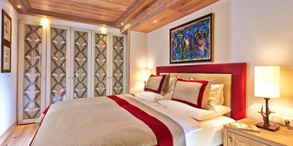 Winterhochzeit - nächstes Hotel - Innsbruck - Astoria Olympia Suite Schlafbereich - Astoria Resort***** in Seefeld