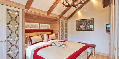 Winterhochzeit - Preisniveau: € - Mutters - Astoria Panorama Suite Schlafbereich - Astoria Resort***** in Seefeld