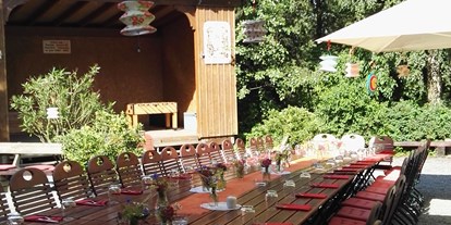 Winterhochzeit - Perfekte Jahreszeit: Herbst-Hochzeit - Oberlausitz - Tafel zum Sommerfest - Bergwirtschaft Bieleboh Restaurant & Hotel