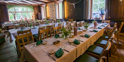 Winterhochzeit - Sachsen - Im Saal ist platz für bis zu 55 Personen - Bergwirtschaft Bieleboh Restaurant & Hotel