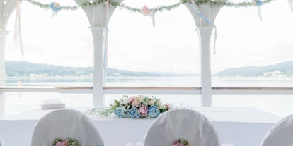Winterhochzeit - Perfekte Jahreszeit: Frühlings-Hochzeit - Pörtschach am Wörther See - Balkon über den See für standesamtliche Trauung  - Werzer's Hotel Resort Pörtschach