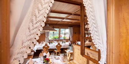 Winterhochzeit - Art der Location: Restaurant - Landeck - http://www.dassonnbichl.at/heiraten-in-den-bergen - Sonnbichl Stube