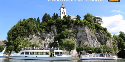 Winterhochzeit - Umgebung: am See - Mühlbach (Altmünster) - Traunkirchen am Traunsee
Charterschiffe für die Hochzeit - Schifffahrt Loidl