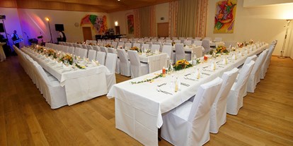 Winterhochzeit - Preisniveau: € - Innsbruck - Hochzeitstafel - Aktivhotel ZUM GOURMET