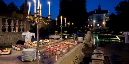 Winterhochzeit - Geeignet für: Eventlocation - Abtenau - Dessertbuffet am Fürstentisch | Hellbrunner Wasserspiele - Gasthaus zu Schloss Hellbrunn
