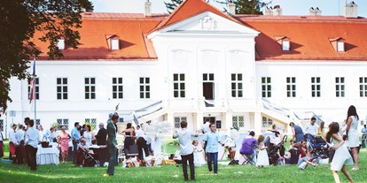 Winterhochzeit - Höbersdorf - Hochzeit im Schloss Miller-Aichholz, Europahaus Wien. - Schloss Miller-Aichholz - Europahaus Wien