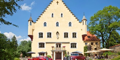 Winterhochzeit - Trauung im Freien - Eisenberg (Landkreis Ostallgäu) - Das Schloss zu Hopferau - vor 550 Jahren erbaut. - Schloss zu Hopferau 