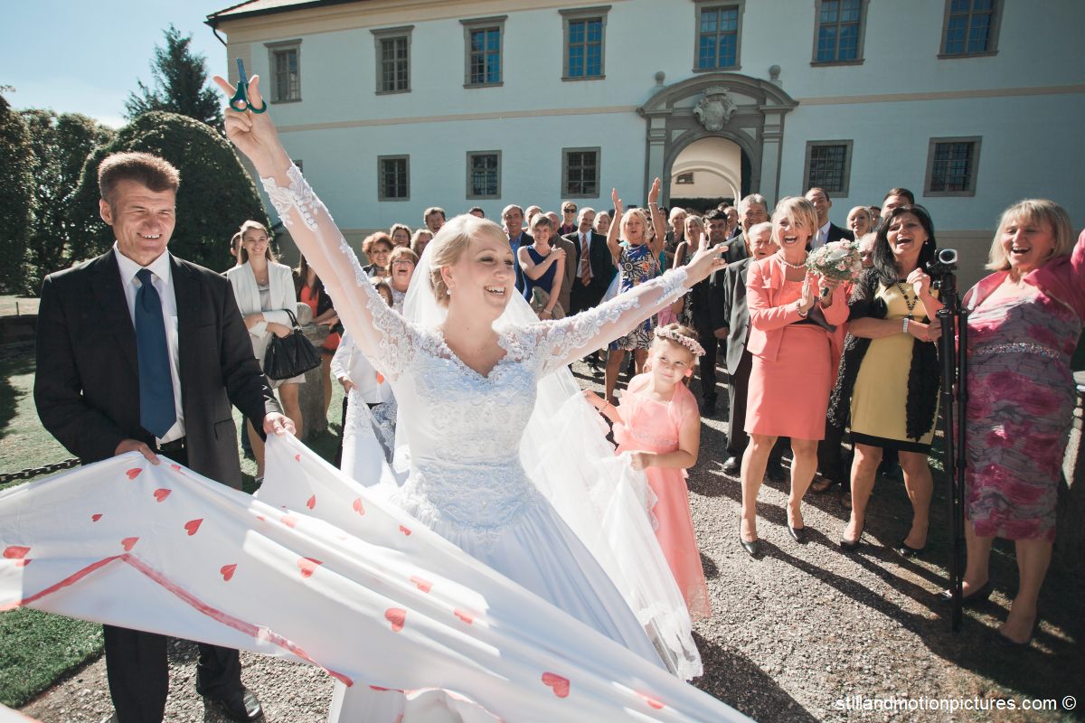 Hochzeitslocation - Heiraten im Schloss Altenhof in Oberösterreich.
Foto © stillandmotionpictures.com - Schloss Altenhof