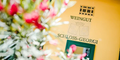 Winterhochzeit - Umgebung: in Weingärten - Sulztal - Weingut Schloss Georgi - Georgi Schloss und Weingut