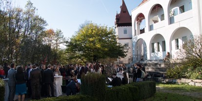 Winterhochzeit - Art der Location: Schloss - Burbach (Pregarten) - Feiern Sie Ihre Hochzeit im Schloss Restaurant Hagenberg im Mühlkreis. - Schloss Restaurant Hagenberg