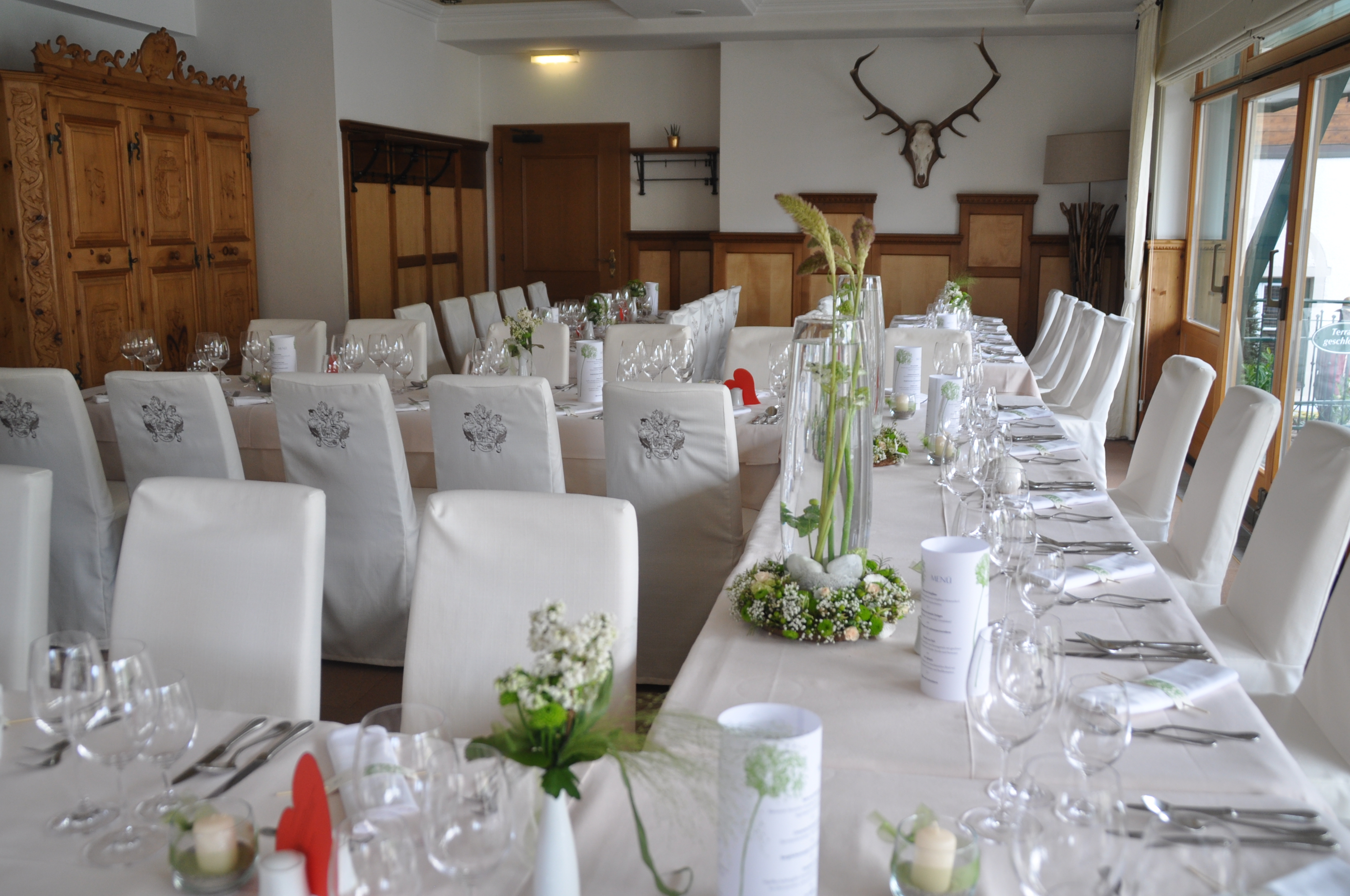 Hochzeitslocation - Der Festsaal des Hotel Kesselgrub in Altenmarkt. - Kesselgrubs Ferienwelt