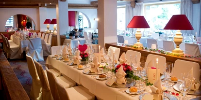 Winterhochzeit - Preisniveau: €€€ - Bolsterlang - Tafel Restaurant - Der Berghof