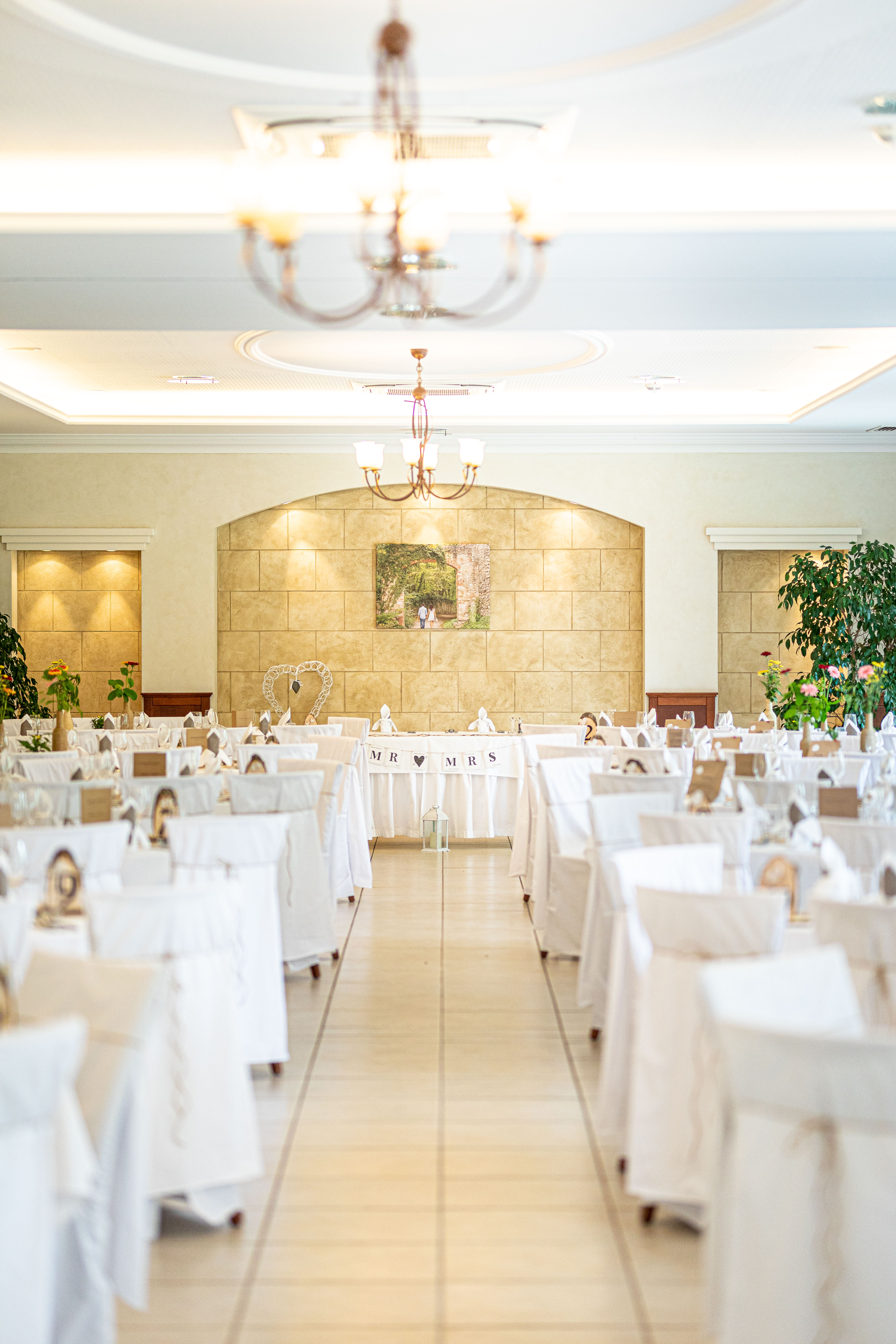 Hochzeitslocation - Der Festsaal des Restaurant Birkenhof in Gols. - Birkenhof Restaurant & Landhotel ****