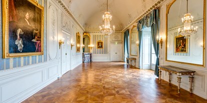 Winterhochzeit - nächstes Hotel - Forchtenstein - Der helle, freundliche Spiegelsaal - Schloss Esterházy