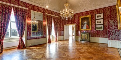 Winterhochzeit - Art der Location: Schloss - Margarethen am Moos - Der rote Salon - Schloss Esterházy